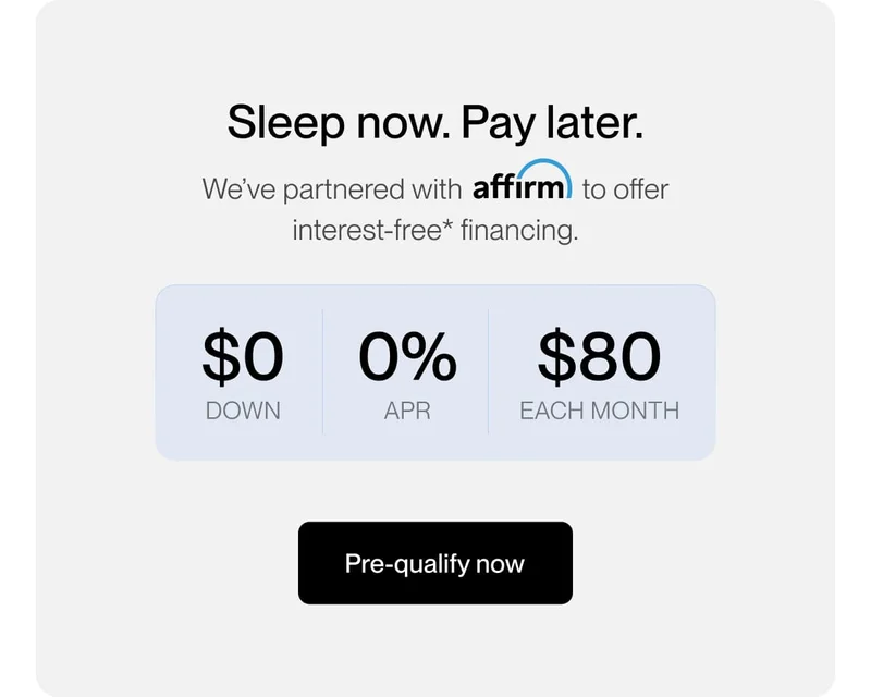Sleep now. Pay later.