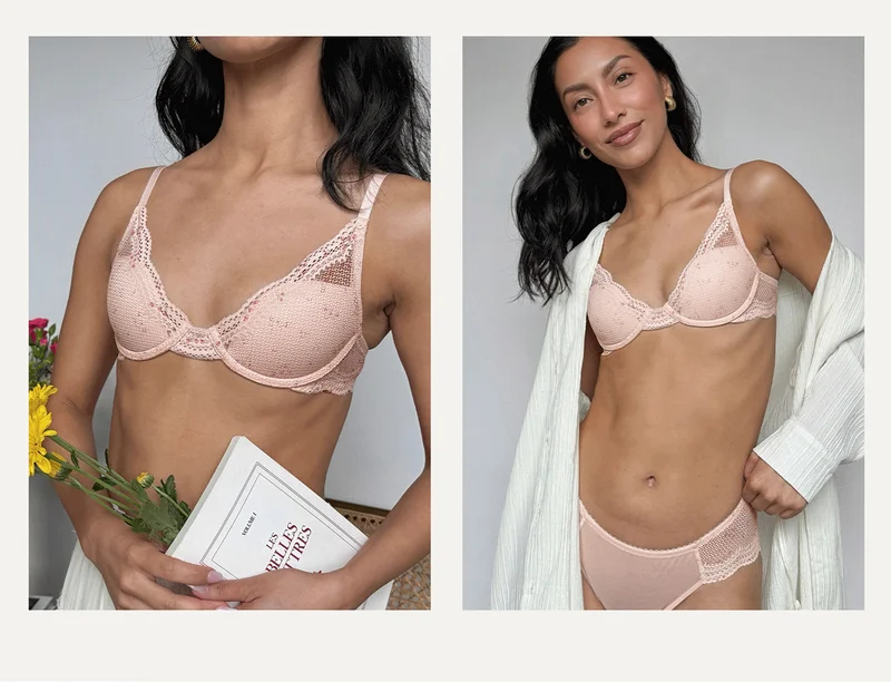 The Signature All You Bra in new print, La Vie