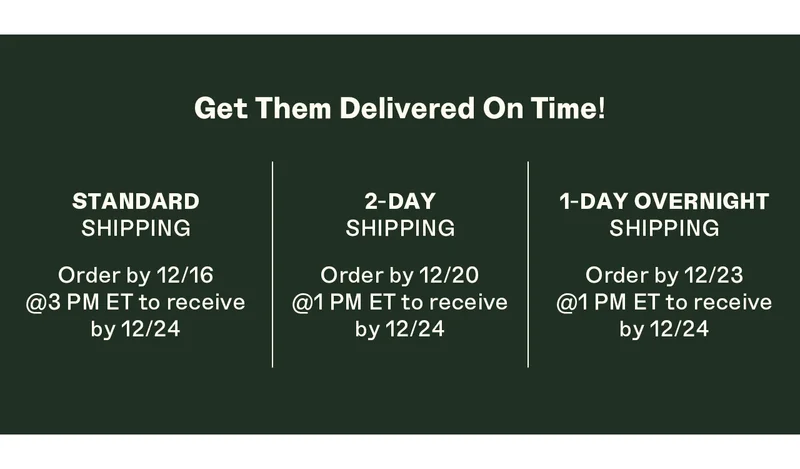 Get Them Delivered On Time!