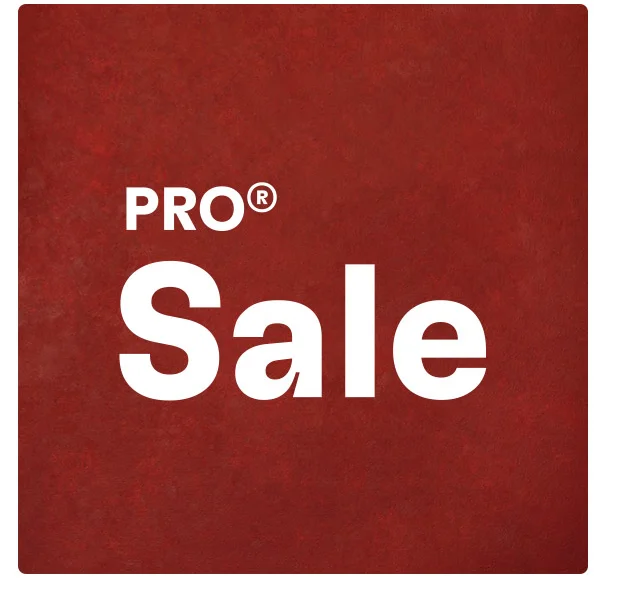 PRO Sale