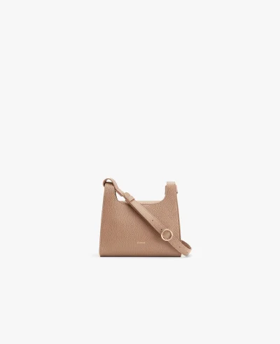 Mini Double Loop Bag Cappuccino
