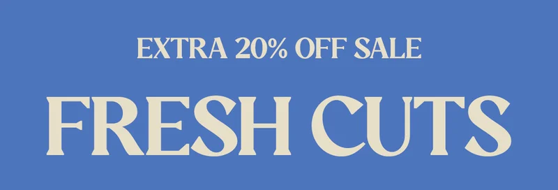 20% Off All Sale.
