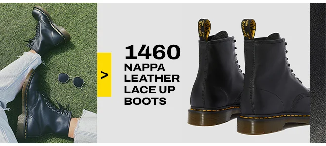 1460 Nappa Leather Lace Up Boots