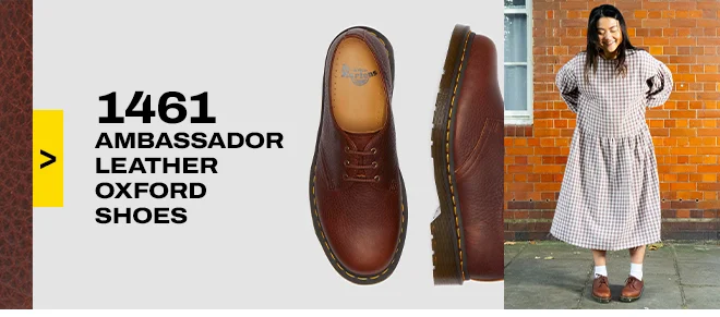 1461 Ambassador Leather Oxford Shoes