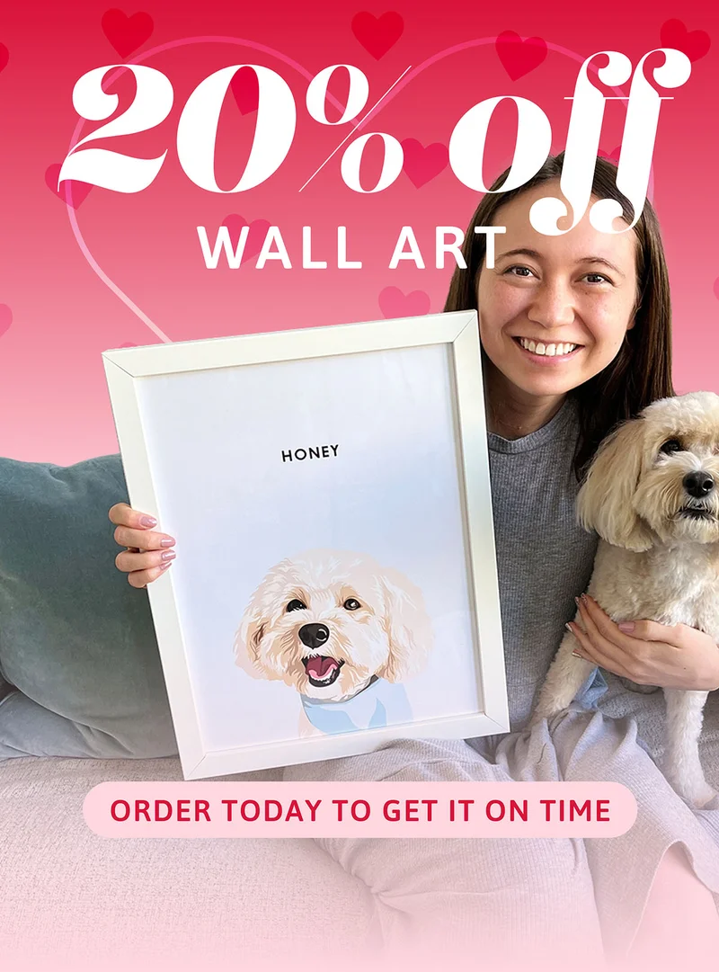 20% OFF WALL ART. Order today to get it on time.