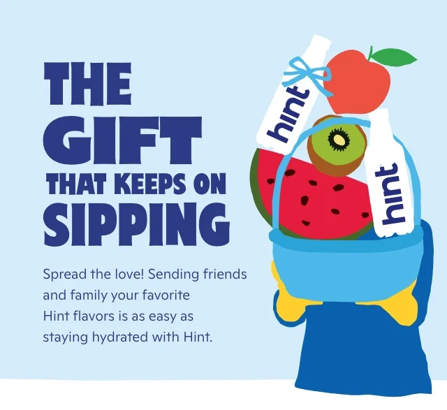 The gift that keeps on sipping