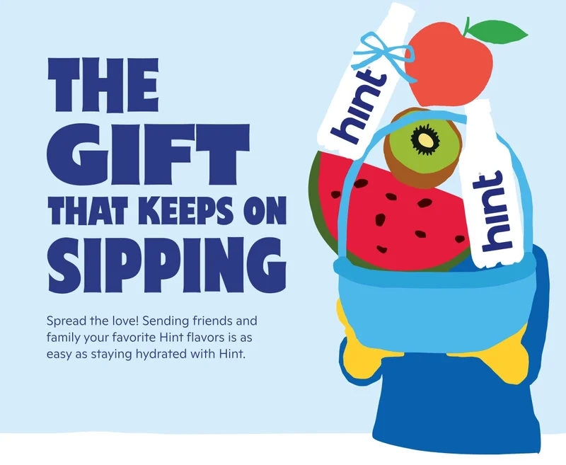 The gift that keeps on sipping