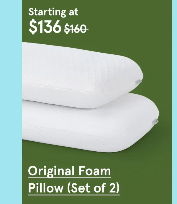 Original Foam Pillow (Set of 2)