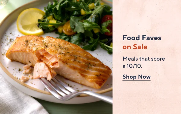 Food faves on sale