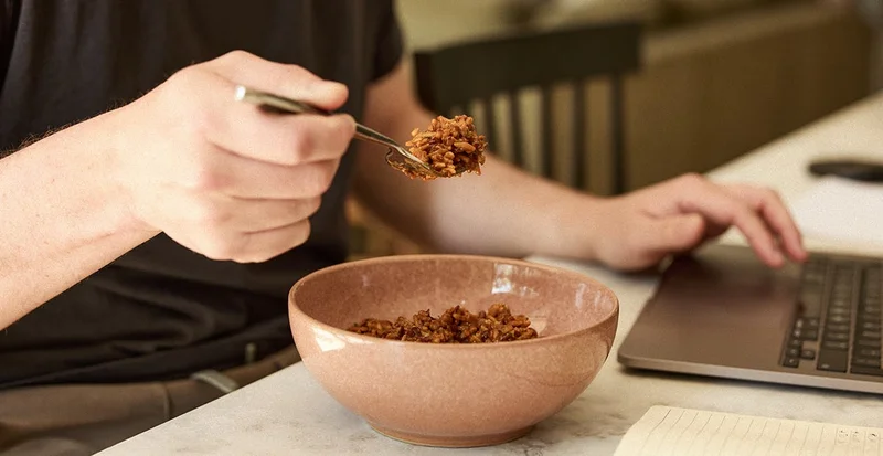 High-protein meal prep
