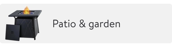 Patio & garden