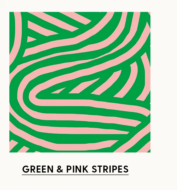View Green & Pink Stripes