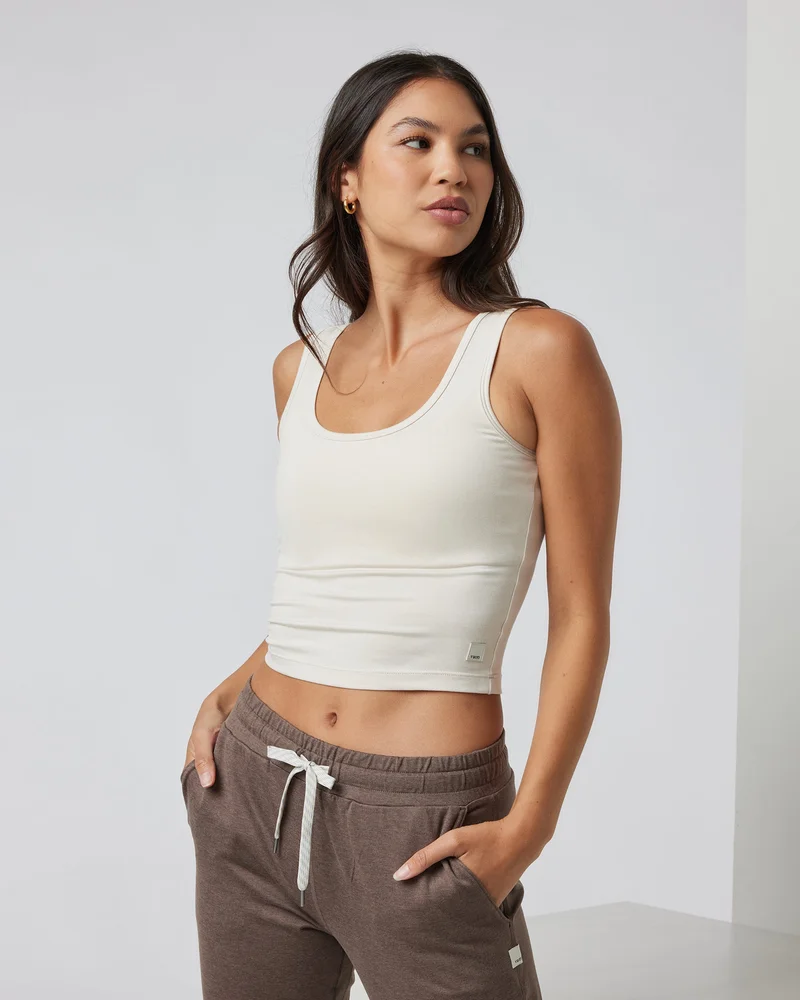 Image of Halo Essential Tank | Milkweed Heather