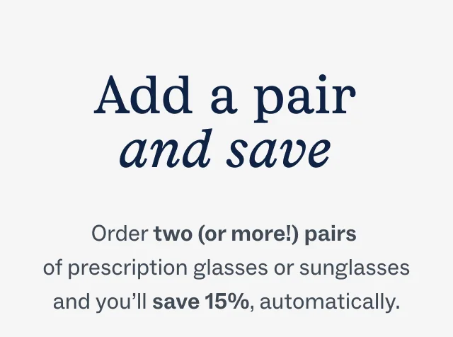 Add a pair and save