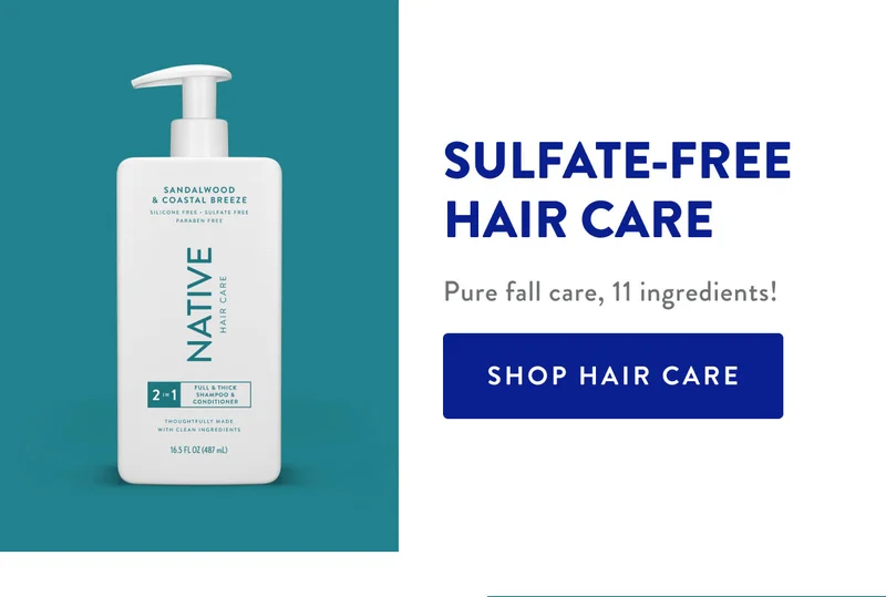 SULFATE-FREE HAIR CARE | Pure fall care, 11 ingredients! | SHOP HAIR CARE