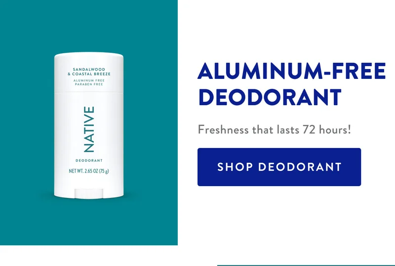 ALUMINUM-FREE DEODORANT | Freshness that lasts 72 hours! | SHOP DEODORANT