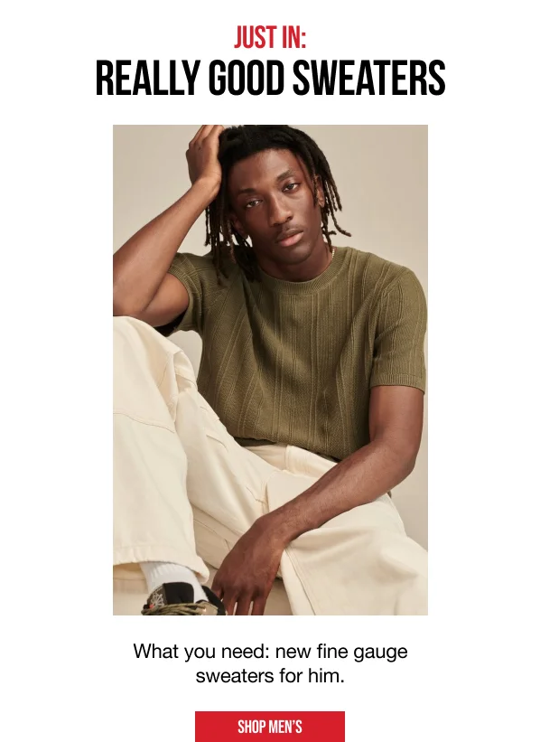 Really Good Sweaters Shop Men's