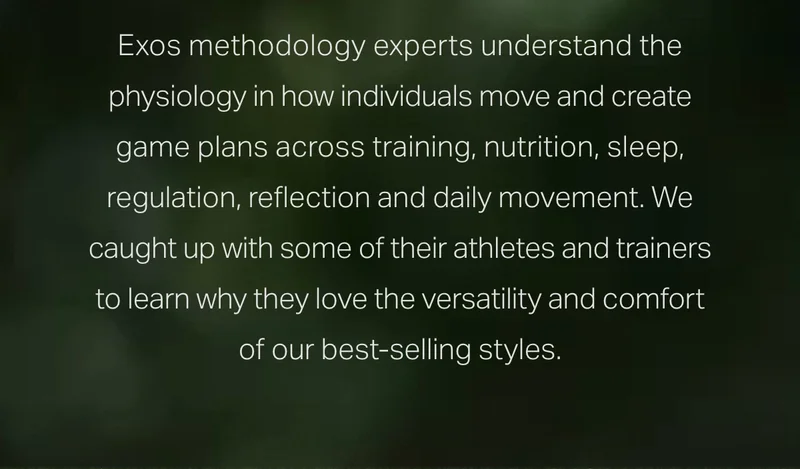 We caught up with some of their athletes to trainers to learn why they love the versatility and comfort of our best-selling styles.
