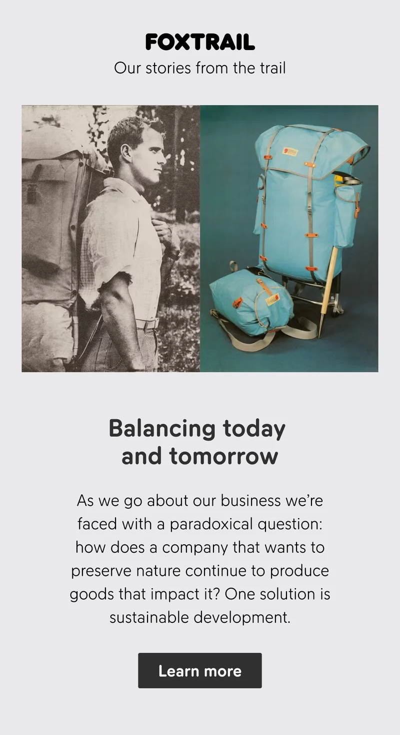 What sustainability means to us