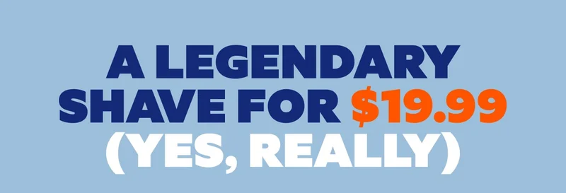 A Legendary Shave For $19.99 | Shop The Bundle