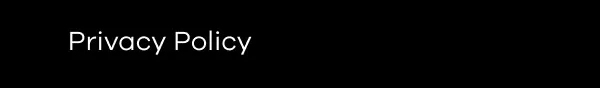 Privacy Policy