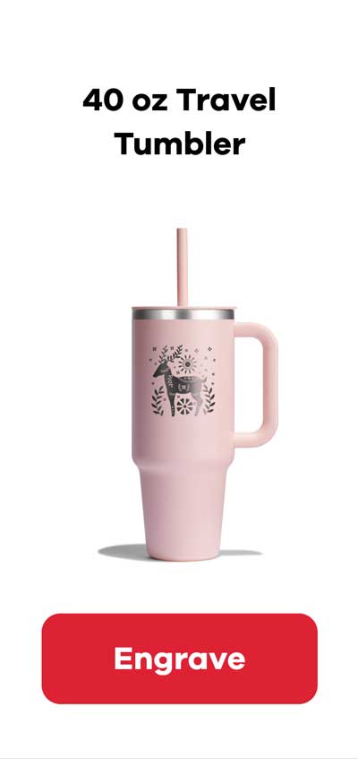 40 oz Travel Tumbler