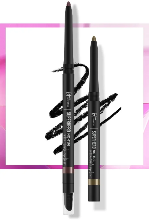 SUPERHERO NO-TUG RETRACTABLE EYELINER