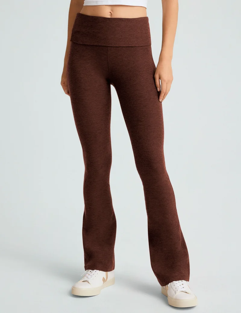 Image of Spacedye Foldover Bootcut Pant