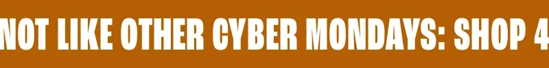 Not Like Other Cyber Mondays