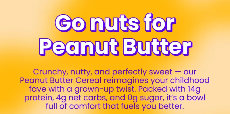 Go nuts for peanut butter