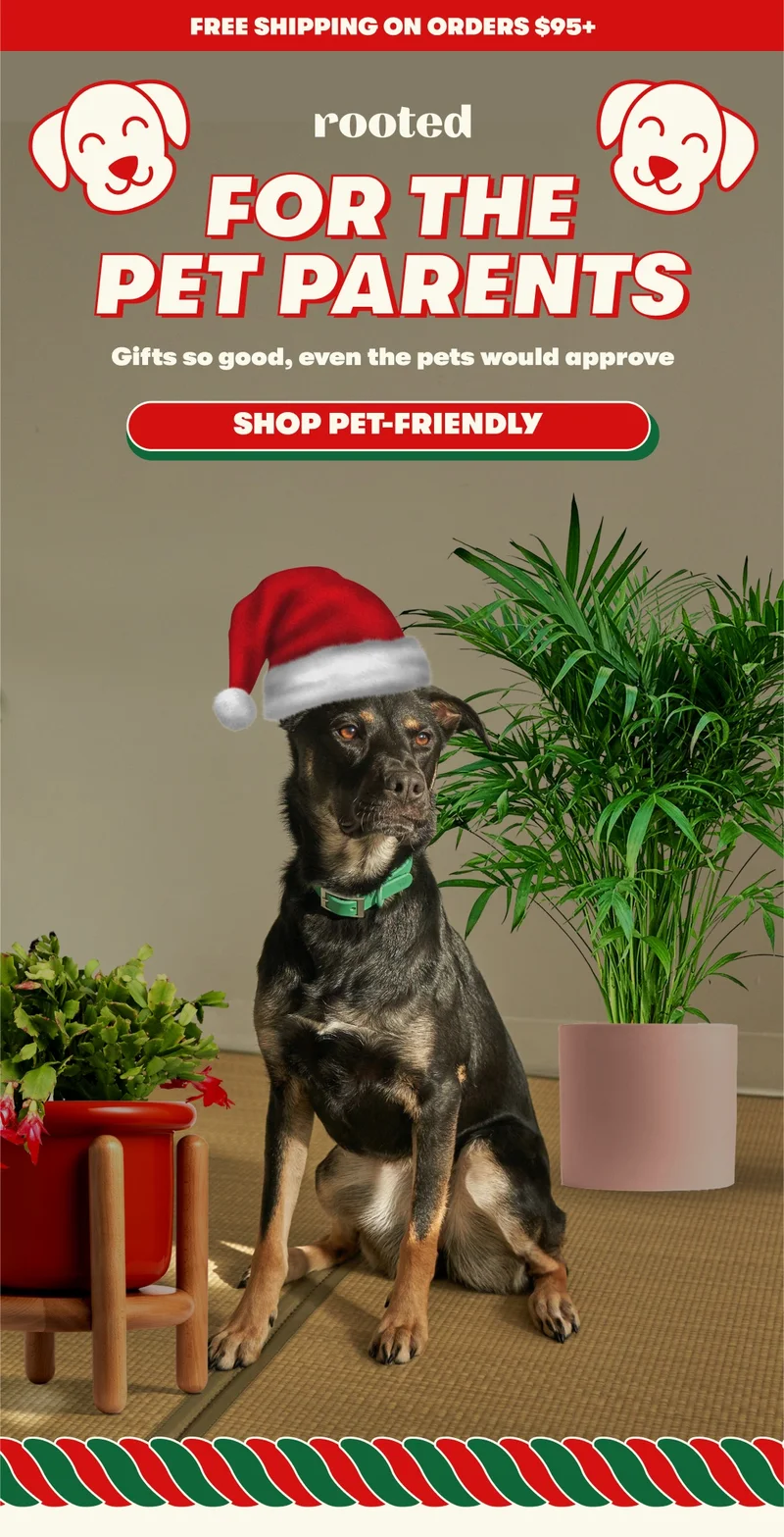 FREE SHIPPING ON ORDERS $95+ FOR THE PET PARENTS Gifts so good, even the pets would approve  [SHOP PET-FRIENDLY]