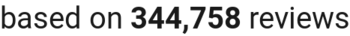 number of reviews