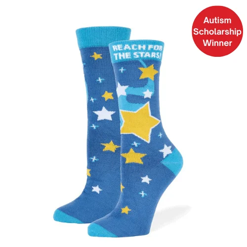 Image of Reach For The Stars Crew Socks