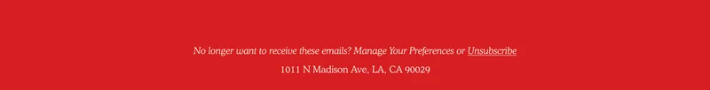 Manage Preferences