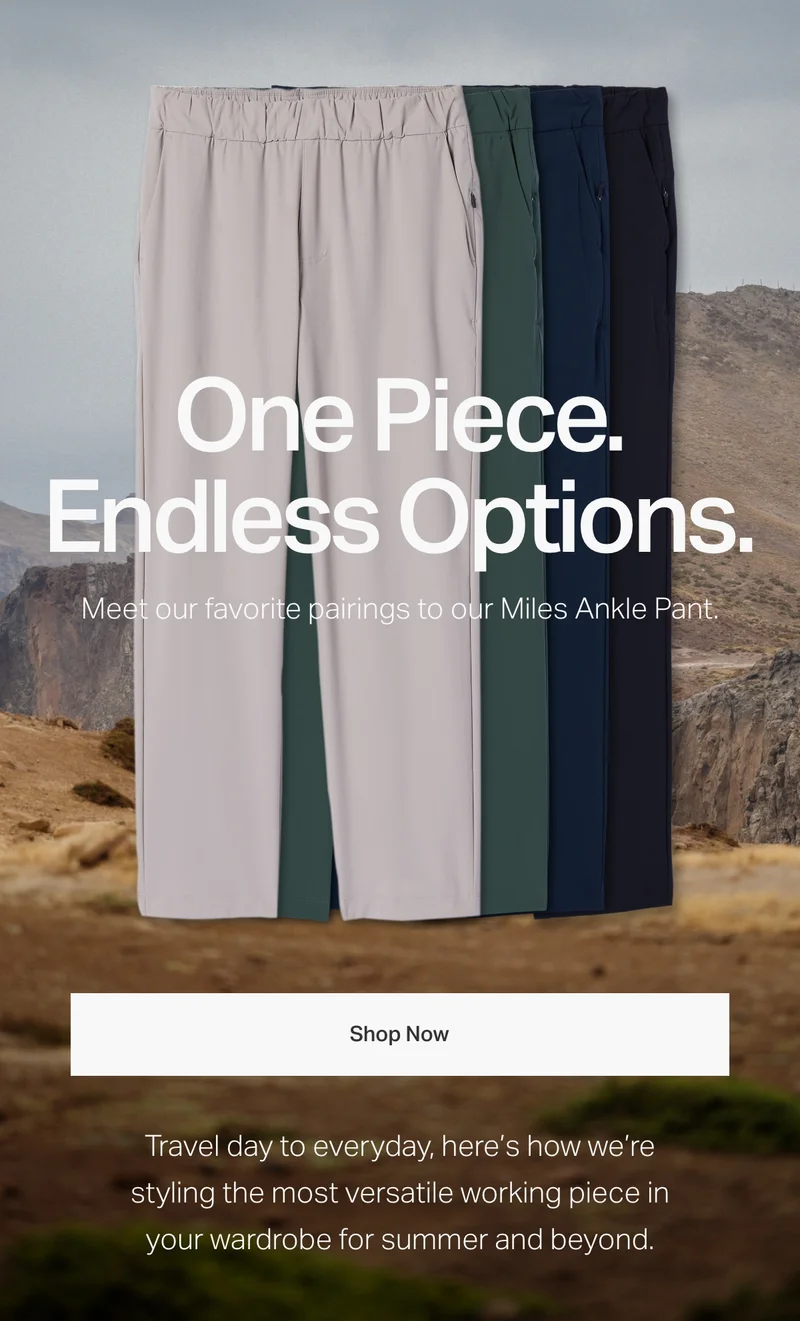 One Piece. Endless Options.