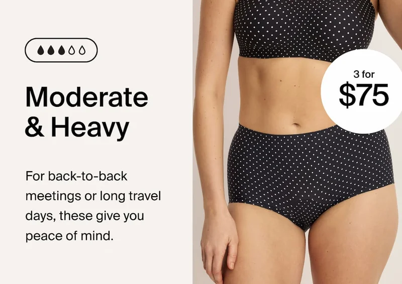 Moderate & Heavy. For back-to-back meetings or long travel days, these give you peace of mind.