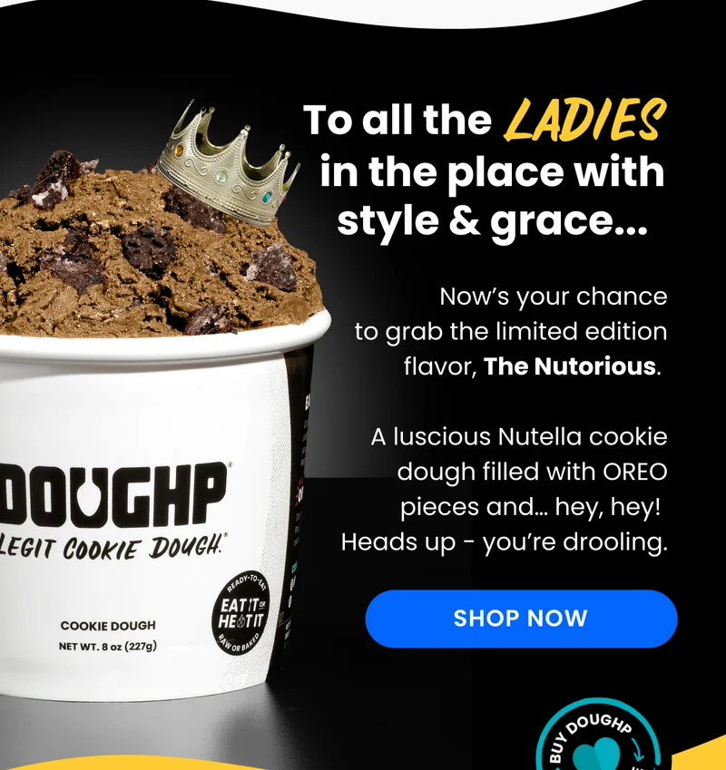 Nutella Oreo Edible Cookie Dough