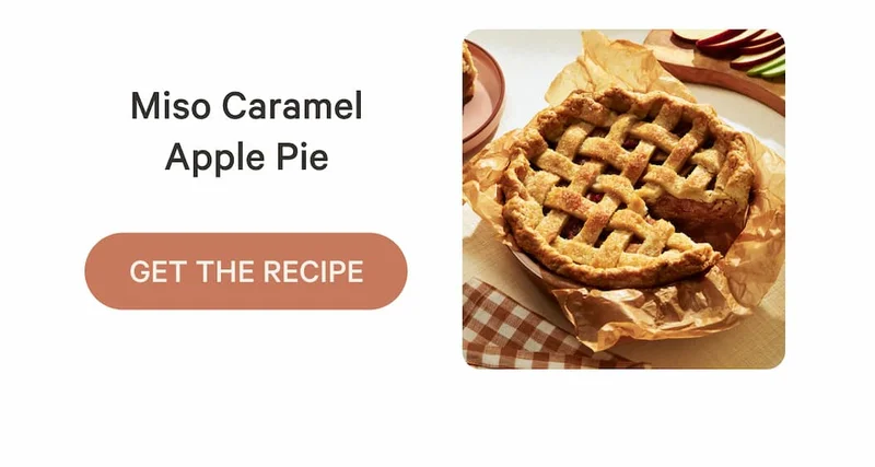 Miso Caramel Apple Pie | Get the Recipe