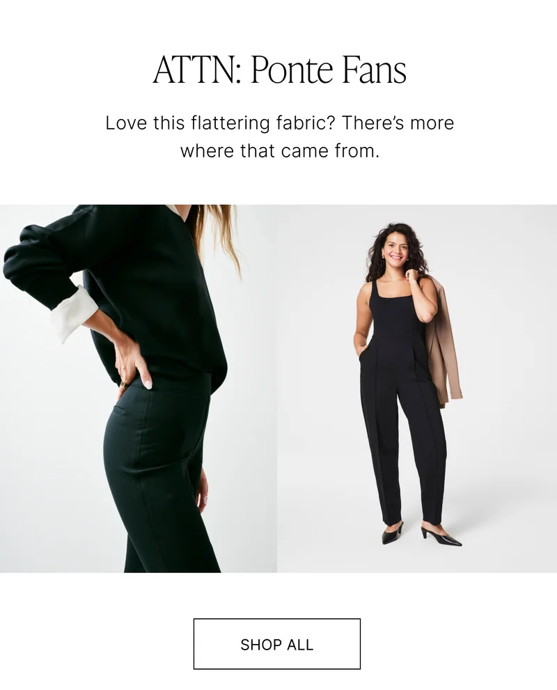 ATTN: PONTE FANS