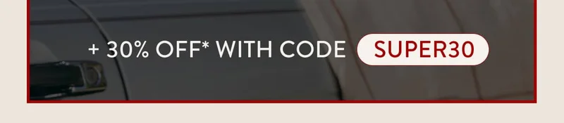 30% off with code: discount code