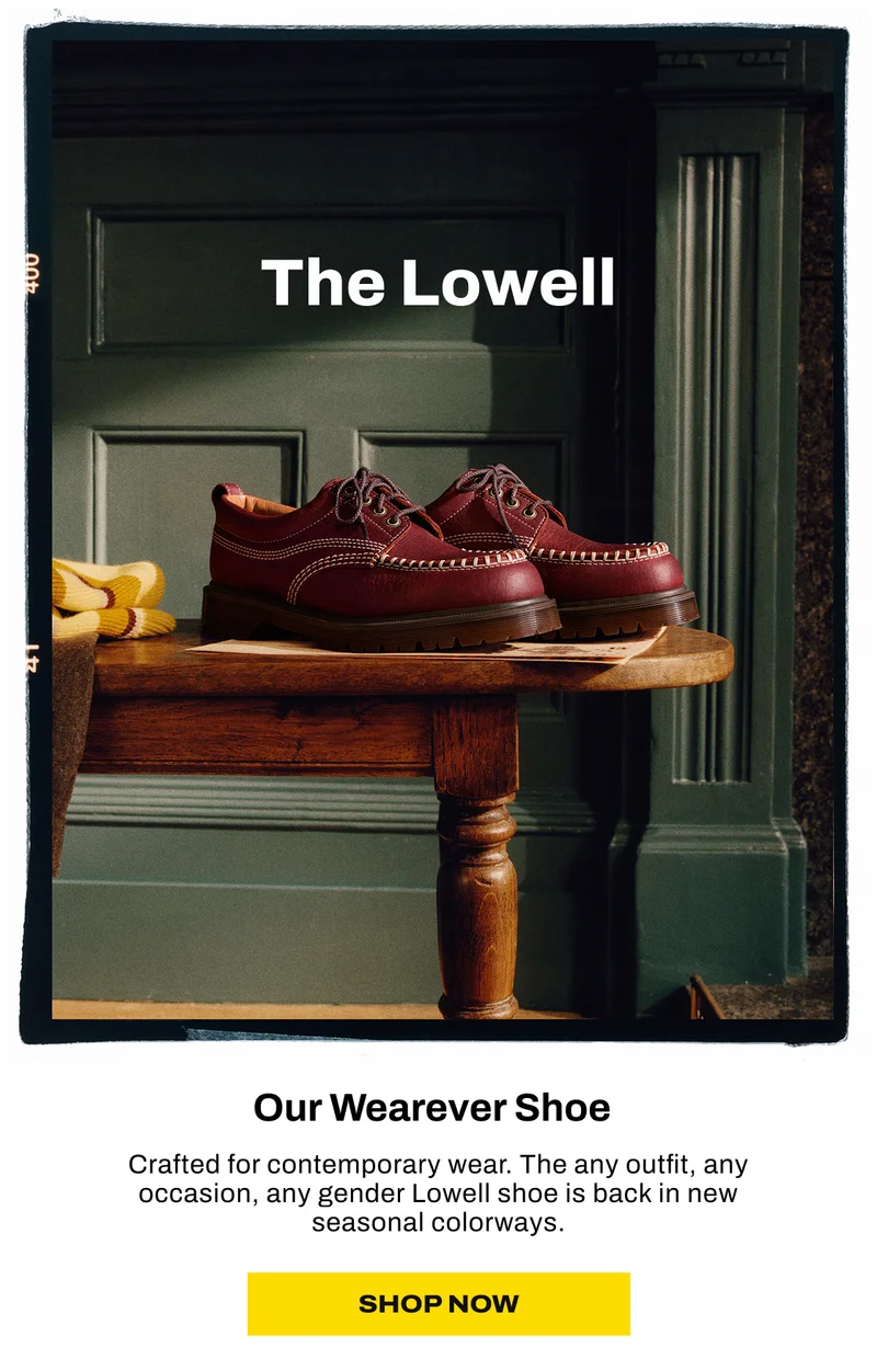 Shop new colors in the Lowell