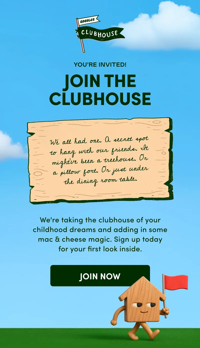 YOU’RE INVITED! JOIN THE CLUBHOUSE