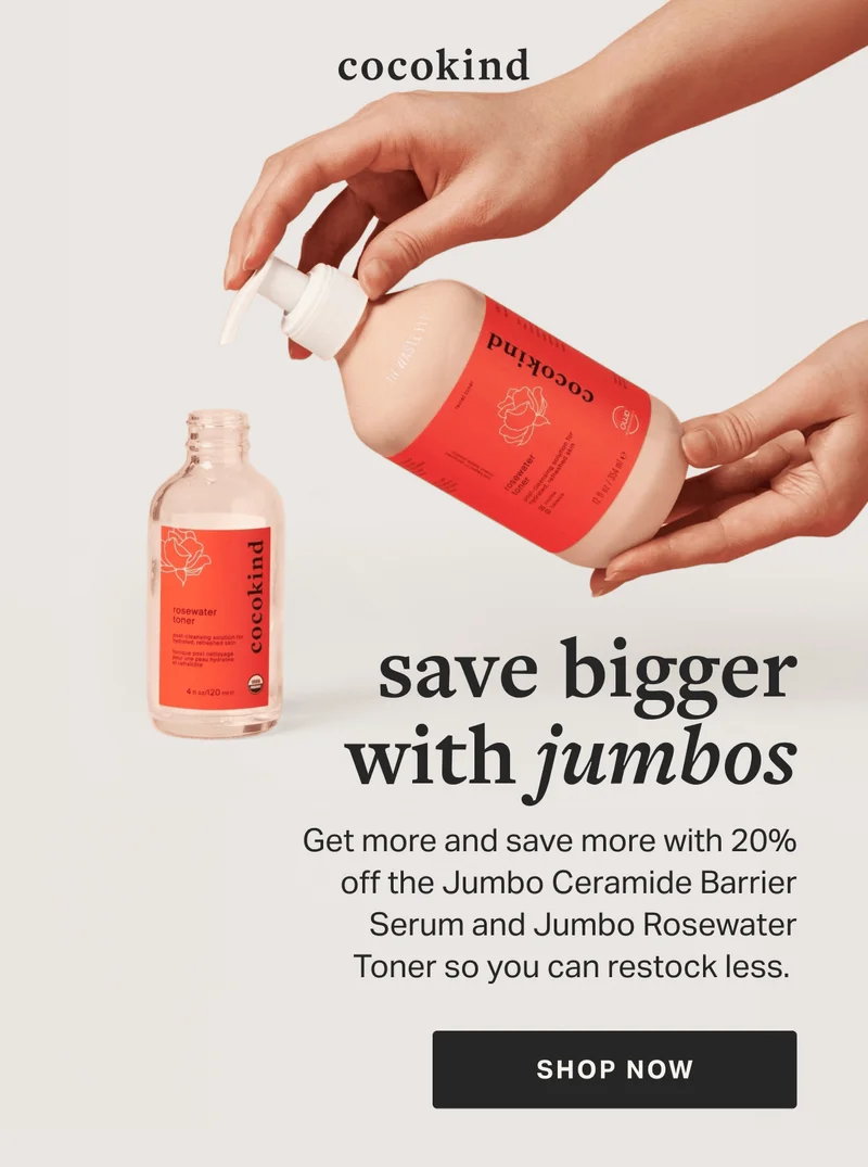 save bigger with jumbos SHOP NOW