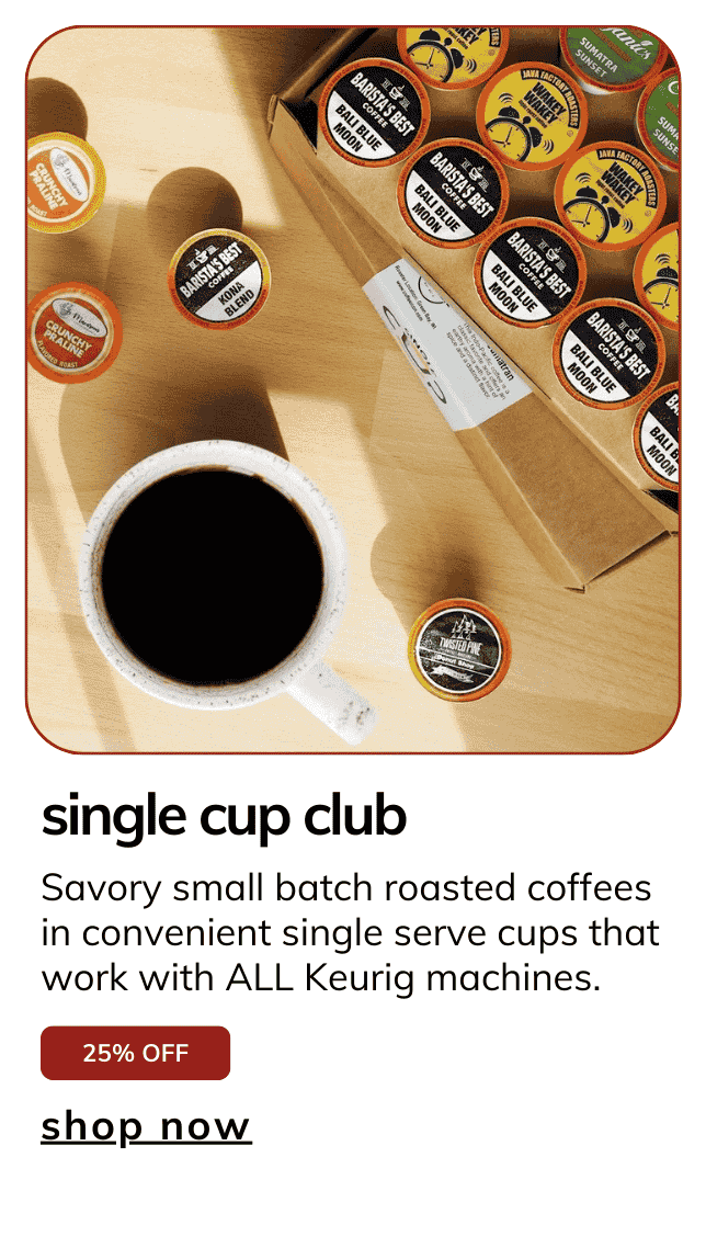 Single Cup Club Membership