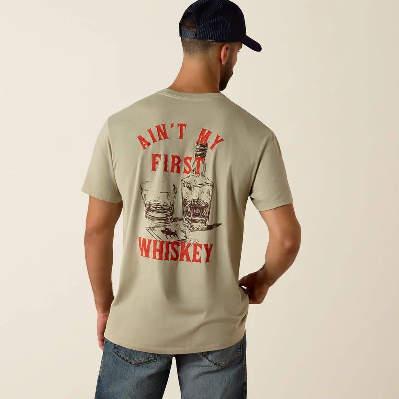 Men’s Ariat Whiskey Uno Classic Fit T-Shirt
