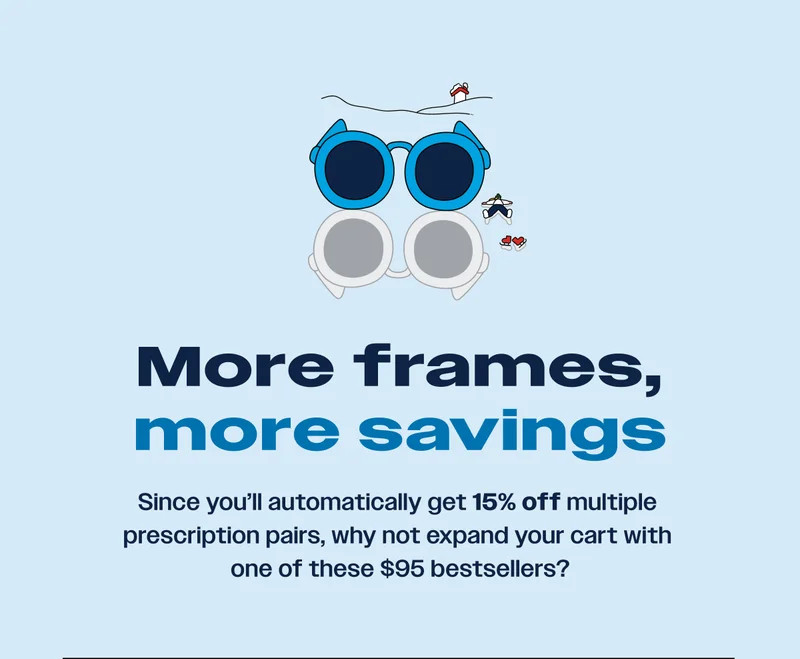Moe frames, more savings