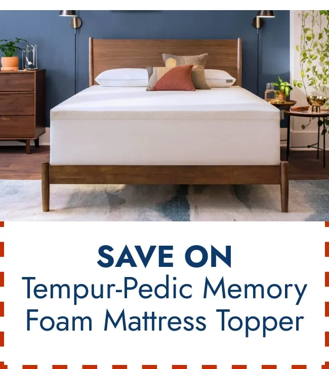 Tempur-Pedic Memory Foam Mattress Topper