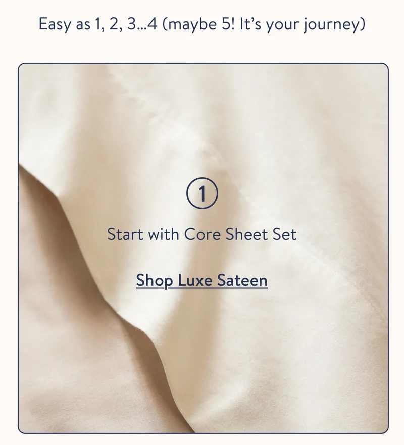 Shop Luxe Sateen