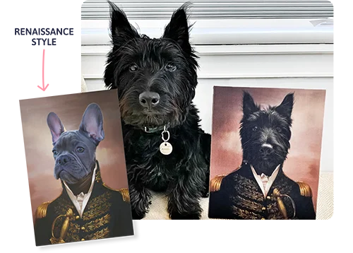 Renaissance Pet Portraits