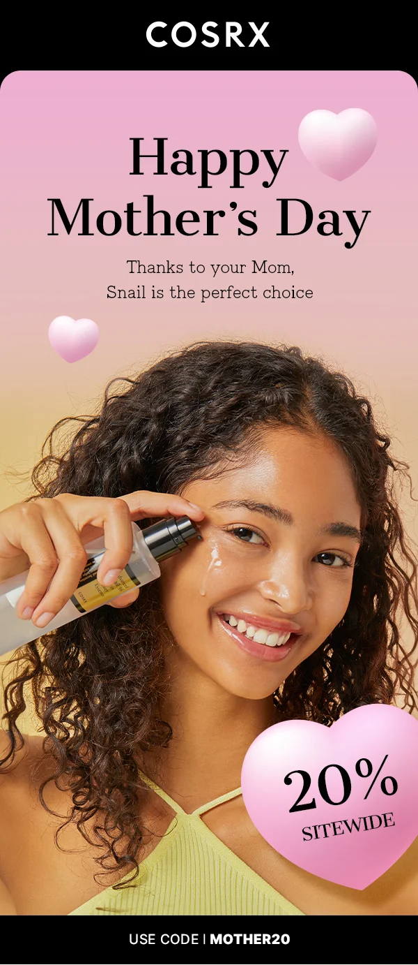 mother's day promotion main page